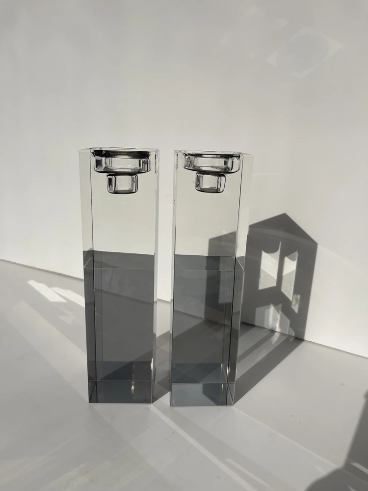 פמוטי קריסטל מהודרים דגם "אור"