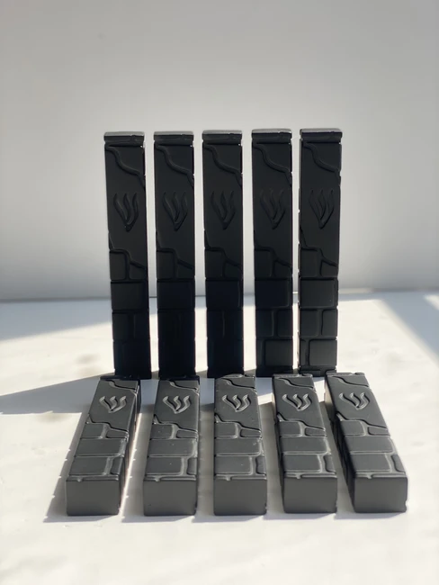 מזזה בטון דגם "כותל" 12 ס"מ