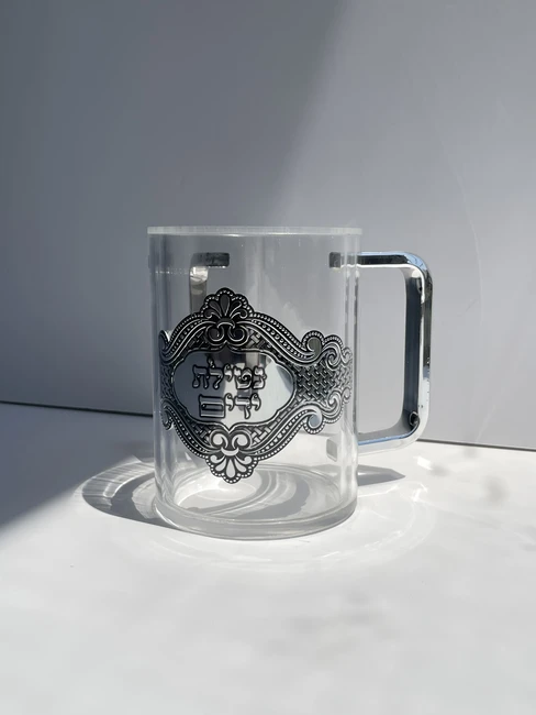 נטלה פרספקס שקופה דגם "נוי"