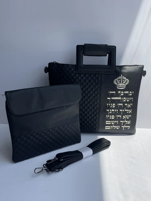 סט כיסויים לטלית תפילין דגם "מלוכה"