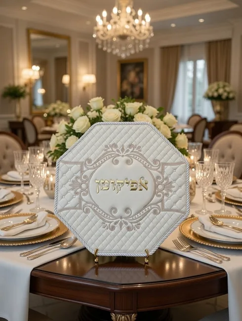 כיסוי דמוי עור לאפיקומן